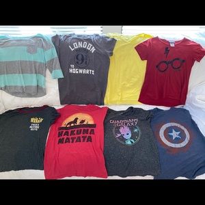 t-shirts and hoodies